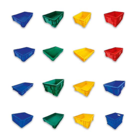 โรงงานผลิตลังพลาสติกหลายขนาด