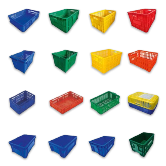 รับผลิตกล่อง-ลังพลาสติก ตามแบบที่ลูกค้าต้องการ - โรงงานผลิตพาเลทพลาสติกส่งออก ยูนิคอร์น พลาสเนอร์ (6395)